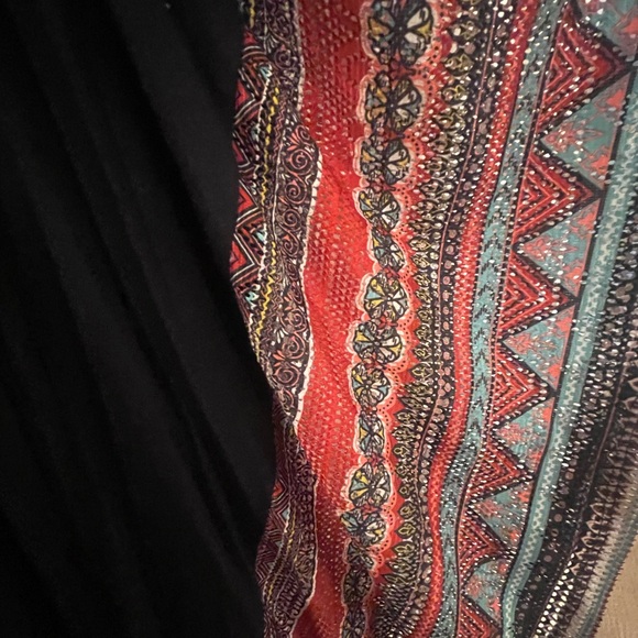 Festival dress black with colorful accents - Picture 2 of 5